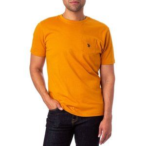 U.S. Polo Assn. Men's Pocket T-Shirt (Antique Gold)